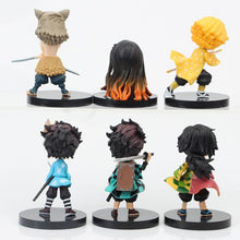 Carregar imagem no visualizador da galeria, Demon Slayer Figura 6 pçs
