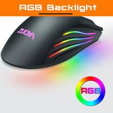 Carregar imagem no visualizador da galeria, Mouse Óptico Gamer com fio RGB