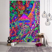 Carregar imagem no visualizador da galeria, Toalha Psicodélica de Pendurar na Parede
