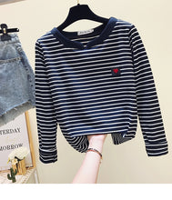 Carregar imagem no visualizador da galeria, Camiseta feminina casual manga comprida