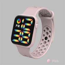 Carregar imagem no visualizador da galeria, LED Relógio de Pulso - Pulseira de Silicone