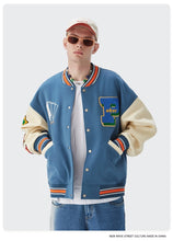 Carregar imagem no visualizador da galeria, Streetwear Jaqueta de Beisebol Vintage