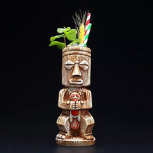Carregar imagem no visualizador da galeria, Caneca de cerâmica Tiki criativa de porcelana