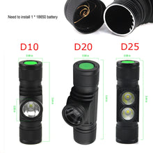 Carregar imagem no visualizador da galeria, Lanterna de Cabeça Recarregável