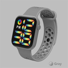 Carregar imagem no visualizador da galeria, LED Relógio de Pulso - Pulseira de Silicone