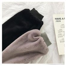 Carregar imagem no visualizador da galeria, Moda inverno doce e veludo moletom feminino quente com capuz