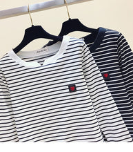 Carregar imagem no visualizador da galeria, Camiseta feminina casual manga comprida