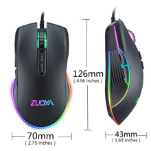 Carregar imagem no visualizador da galeria, Mouse Óptico Gamer com fio RGB