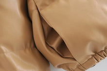 Carregar imagem no visualizador da galeria, Parkas curtas femininas, moda, jaqueta elegante, roupas com zíper