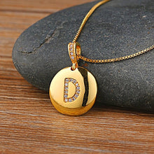Carregar imagem no visualizador da galeria, Colar Fashion Initial A-Z 26 Letter