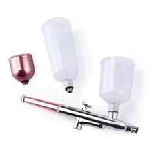 Carregar imagem no visualizador da galeria, Mini kit de compressor de ar de 0,3 mm aerógrafo para arte