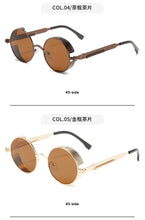 Carregar imagem no visualizador da galeria, Óculos de sol Redondo luxo uv400