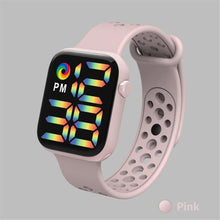 Carregar imagem no visualizador da galeria, LED Relógio de Pulso - Pulseira de Silicone