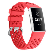 Carregar imagem no visualizador da galeria, Para Fitbit Charge 3 frontier/clássico Alça de banda pulso de silicone macio pulseira de substituição