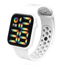 Carregar imagem no visualizador da galeria, LED Relógio de Pulso - Pulseira de Silicone