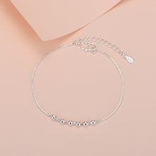 Carregar imagem no visualizador da galeria, Pulseira de pingente da sorte de prata esterlina 925 para mulheres, corrente, pulseiras redondas, moda, luxo, qualidade, joias.