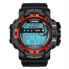 Carregar imagem no visualizador da galeria, Relógio digital masculino LED