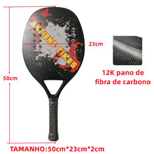 Carregar imagem no visualizador da galeria, Raquete de Tênis de Praia Camewin Adulto Profissional 4 em 1