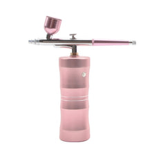 Carregar imagem no visualizador da galeria, Mini kit de compressor de ar de 0,3 mm aerógrafo para arte