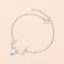 Carregar imagem no visualizador da galeria, Pulseira de pingente da sorte de prata esterlina 925 para mulheres, corrente, pulseiras redondas, moda, luxo, qualidade, joias.