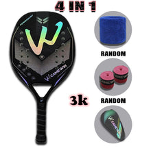 Carregar imagem no visualizador da galeria, Raquete de Tênis de Praia Camewin Adulto Profissional 4 em 1