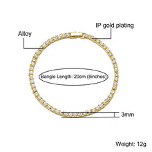 Carregar imagem no visualizador da galeria, Pulseira de corrente Hip Hop