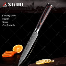 Carregar imagem no visualizador da galeria, Conjunto de facas de cozinha XITUO 1-10PCS