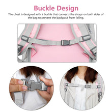 Carregar imagem no visualizador da galeria, Mochila transportadora para gatos de estimação respirável
