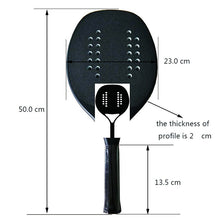 Carregar imagem no visualizador da galeria, Raquete de Tênis de Praia Camewin Adulto Profissional 4 em 1
