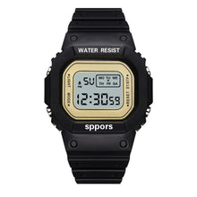 Carregar imagem no visualizador da galeria, Relógio Digital Transparente Quadrado
