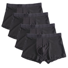 Carregar imagem no visualizador da galeria, Cueca Masculina Boxer Masculino 4pcs
