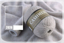 Carregar imagem no visualizador da galeria, 100% caxemira mongol tricotada à mão caxemira fio de lã caxemira tricô fio cachecol lã Yarny bebê 50 gramas
