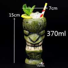 Carregar imagem no visualizador da galeria, Caneca de cerâmica Tiki criativa de porcelana
