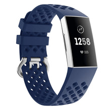 Carregar imagem no visualizador da galeria, Para Fitbit Charge 3 frontier/clássico Alça de banda pulso de silicone macio pulseira de substituição

