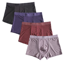 Carregar imagem no visualizador da galeria, Cueca Masculina Boxer Masculino 4pcs
