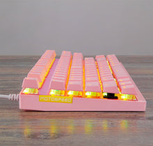 Carregar imagem no visualizador da galeria, Teclado mecânico 87 teclas com fio rgb luz de fundo
