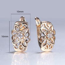 Carregar imagem no visualizador da galeria, Brinco vintage com flor
