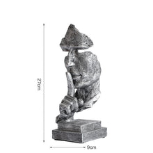 Carregar imagem no visualizador da galeria, Estátua ornamento abstrato Silêncio
