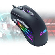 Mouse Óptico Gamer com fio RGB