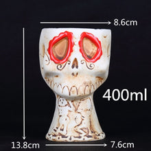 Carregar imagem no visualizador da galeria, Caneca de cerâmica Tiki criativa de porcelana
