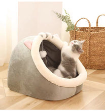 Carregar imagem no visualizador da galeria, Cama  para gatos, cesta quente para animais de estimação aconchegante
