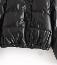 Carregar imagem no visualizador da galeria, Parkas curtas femininas, moda, jaqueta elegante, roupas com zíper
