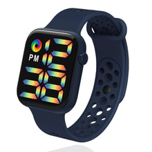Carregar imagem no visualizador da galeria, LED Relógio de Pulso - Pulseira de Silicone
