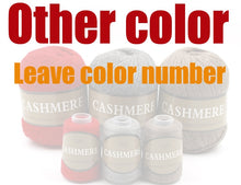 Carregar imagem no visualizador da galeria, 100% caxemira mongol tricotada à mão caxemira fio de lã caxemira tricô fio cachecol lã Yarny bebê 50 gramas

