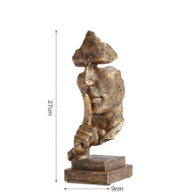 Carregar imagem no visualizador da galeria, Estátua ornamento abstrato Silêncio
