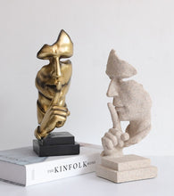 Carregar imagem no visualizador da galeria, Estátua ornamento abstrato Silêncio
