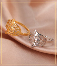 Carregar imagem no visualizador da galeria, Anéis de mão  aço inoxidável Hamsa
