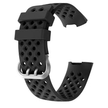 Carregar imagem no visualizador da galeria, Para Fitbit Charge 3 frontier/clássico Alça de banda pulso de silicone macio pulseira de substituição
