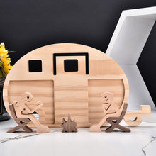 Carregar imagem no visualizador da galeria, Estatueta Madeira Artesanato
