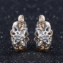 Carregar imagem no visualizador da galeria, Brinco vintage com flor
